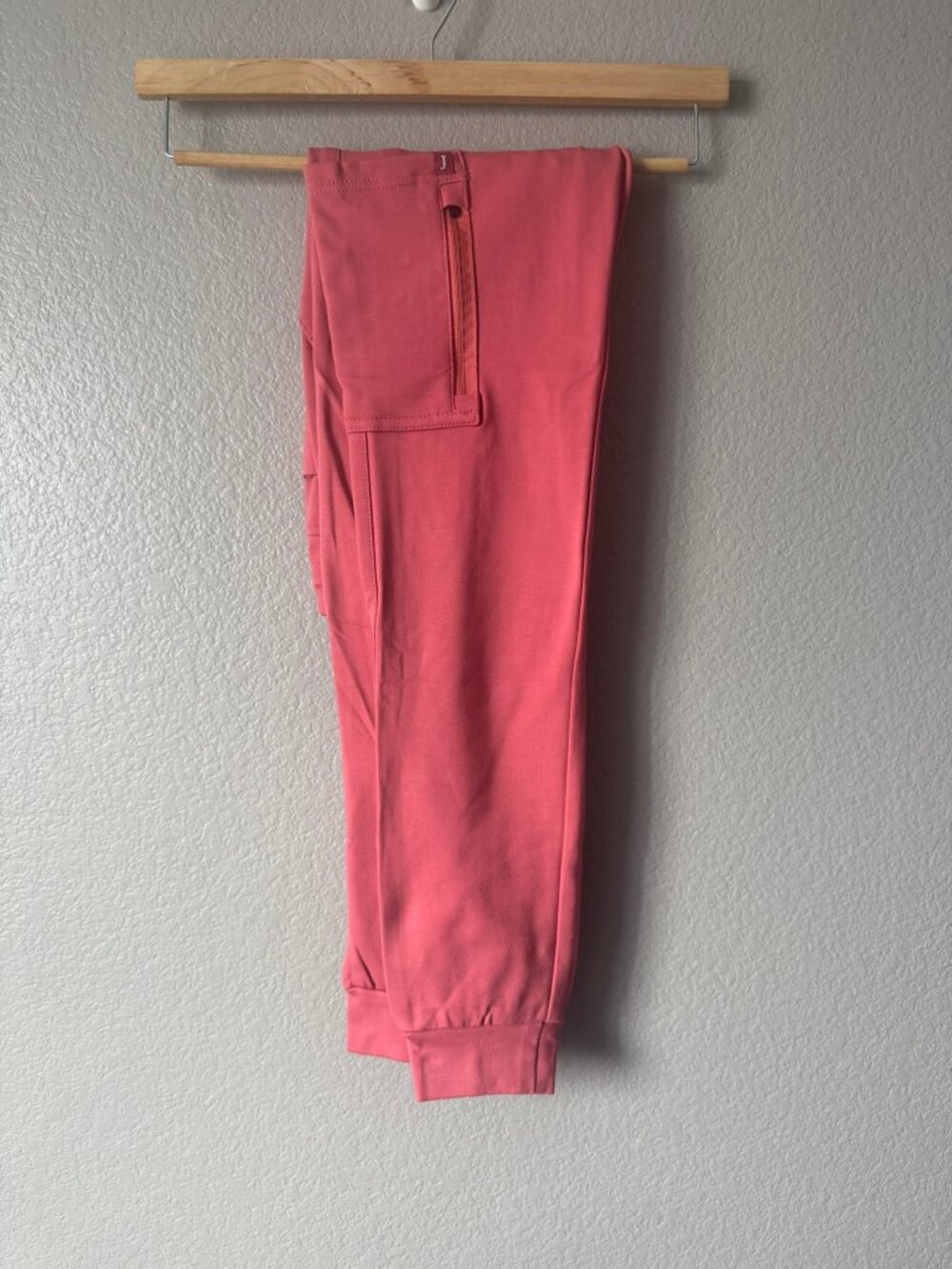 NWT Jaanuu "Dusty Rose" Scrub Set - Knitted Stretch Fabric - Size XS - Picture 6 of 8